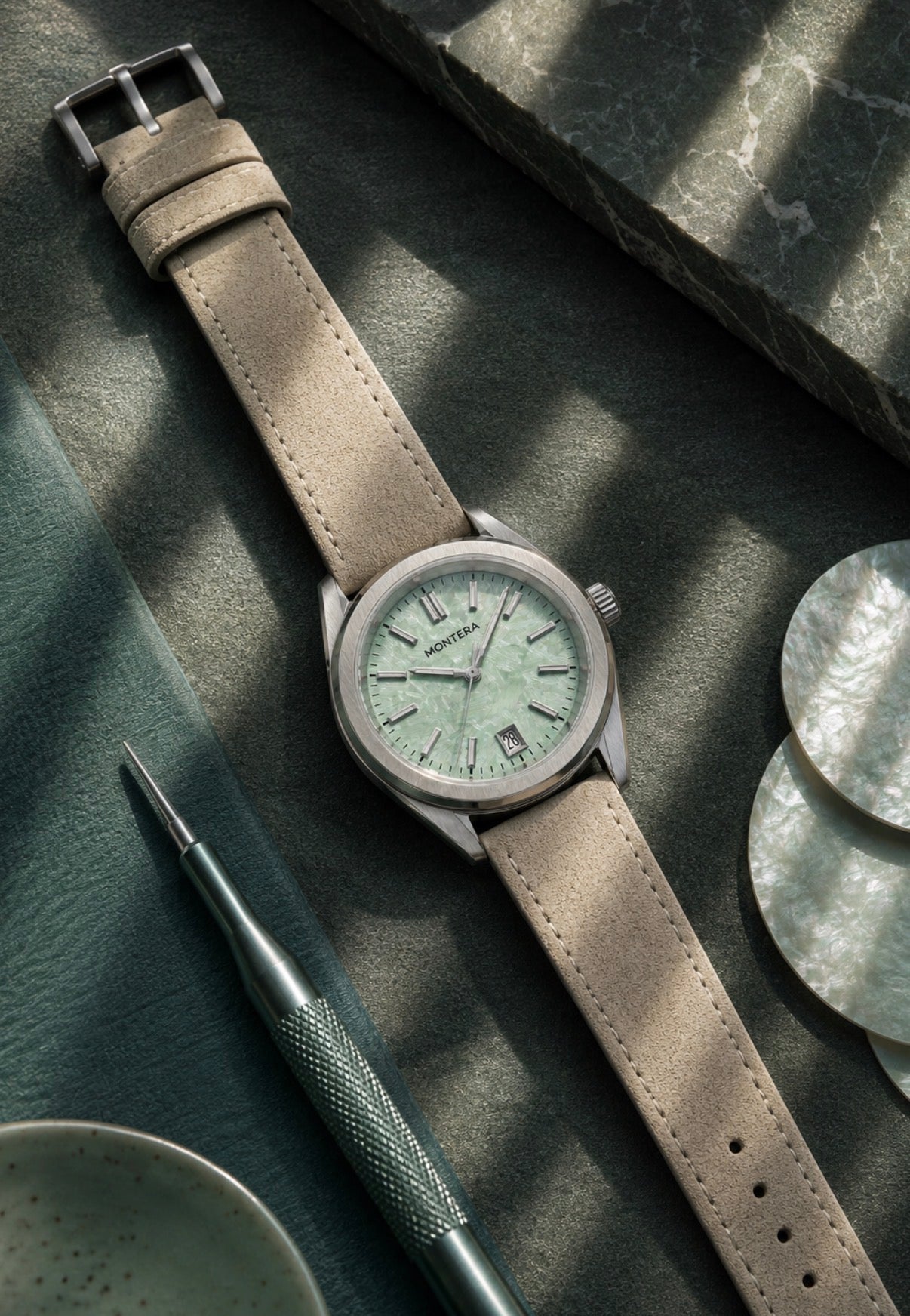 Pistachio Montera Watch
